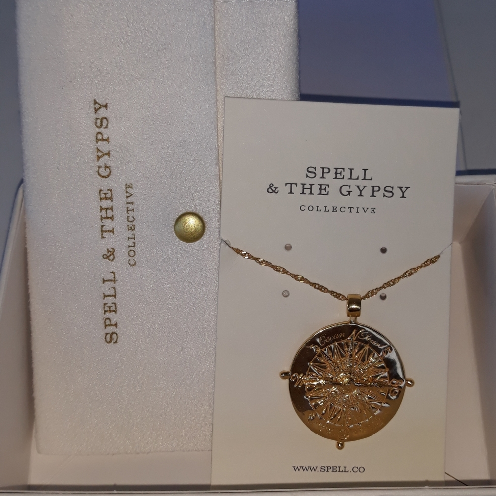 The Ocean Medallion necklace Spell and the Gypsy